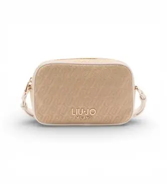 per donna AA6137 T378A Piccola borsa a tracolla jacquard beige (OSFA), Casual, Poliestere