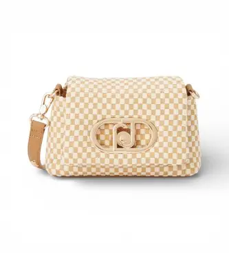 per donna AA6269 T428A Borsa a quadri marrone (OSFA), Casual, Sintetico