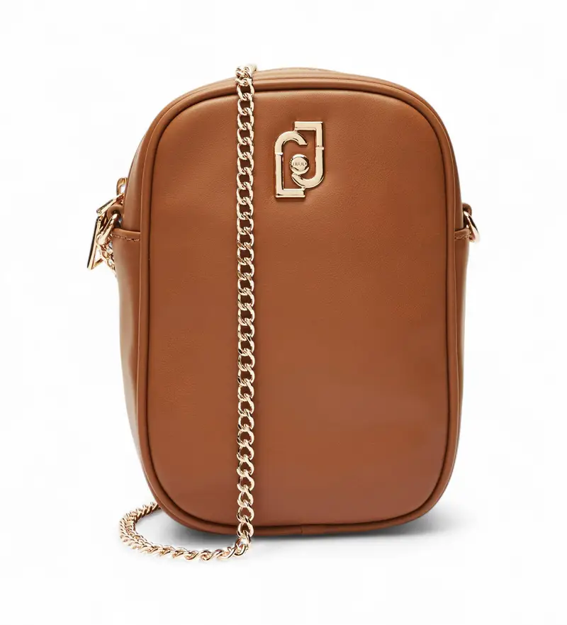 per donna AF5183-E0077 Custodia per cellulare marrone con catena (OSFA), Casual, Poliestere