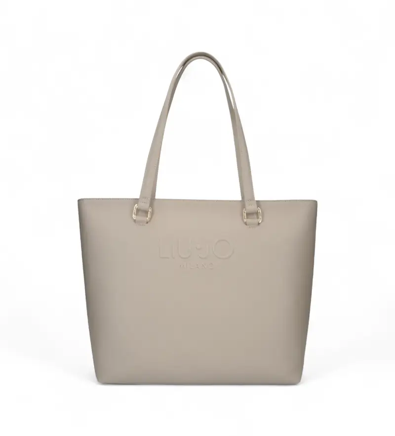 per donna AF5321-E0087 Borsa shopper neutra (OSFA), Beige, Casual, Poliuretano