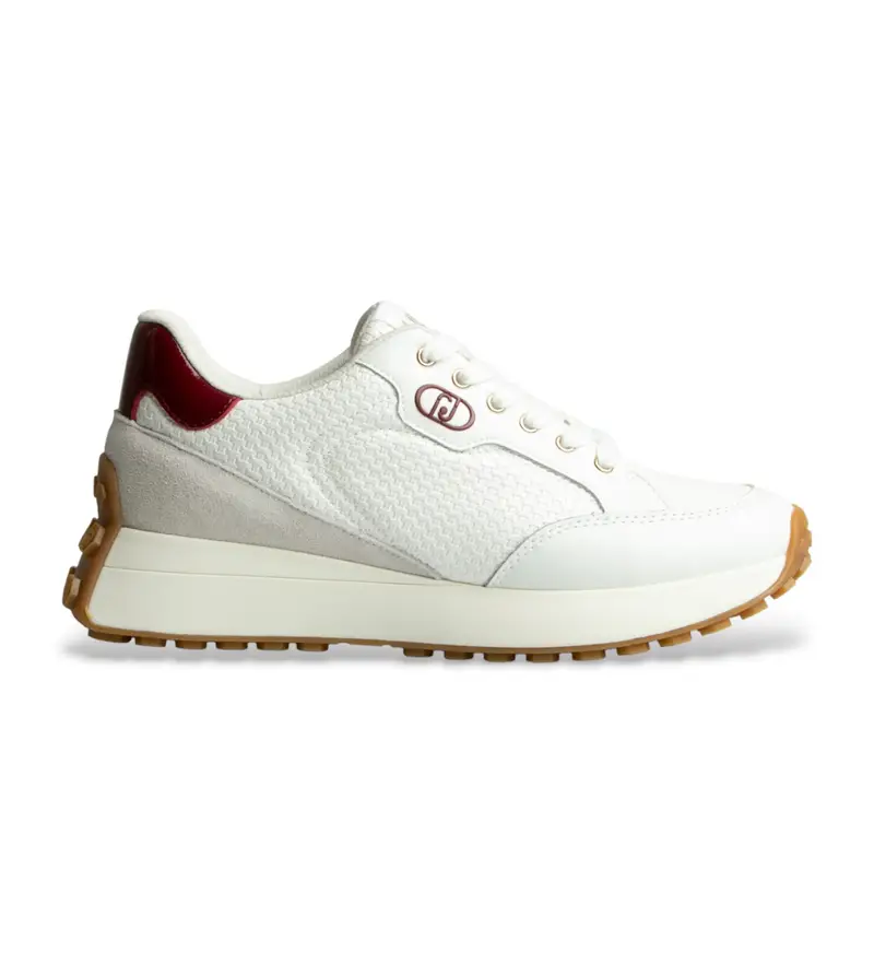 per donna BA6041PX83001111 Sneakers bianche Lolo 20 (36), Bianco, Basso, Stringhe, Casual