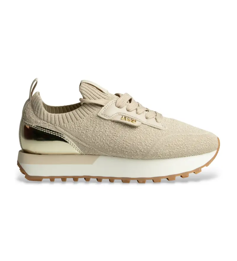 per donna BA6067TX525S1856 Sneakers beige Evelyn 916 (36), Basso, Stringhe, Casual