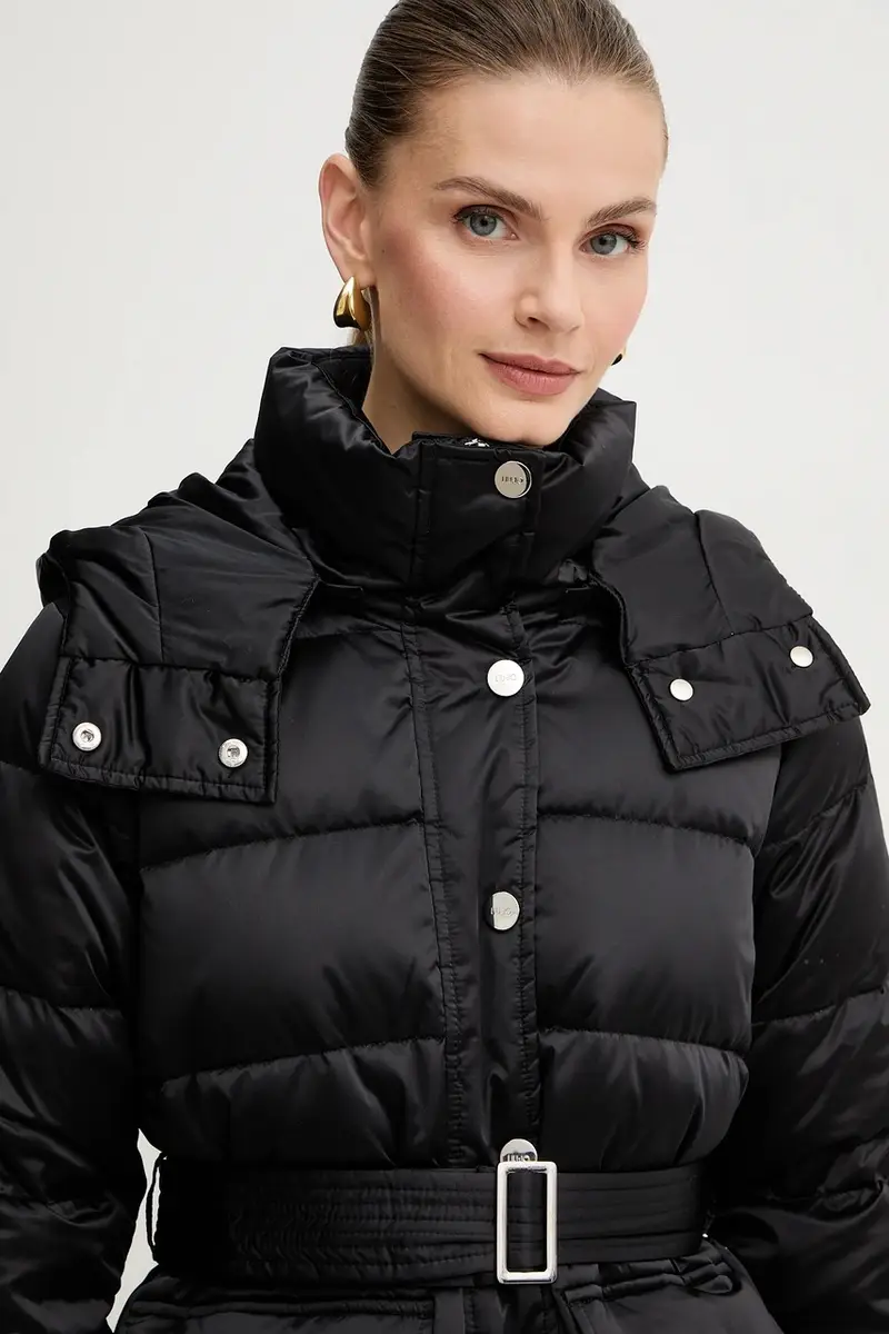 piumino colore nero MF5010 T017A miniatura 4