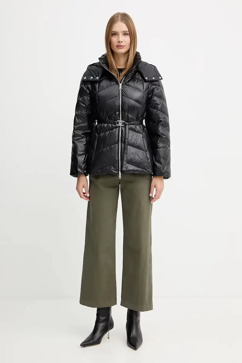 piumino colore nero MF5022 T2709 miniatura 2