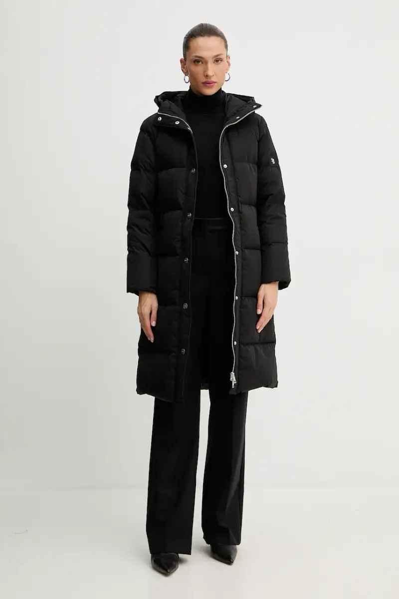 piumino colore nero MF5293 T3965 miniatura 2