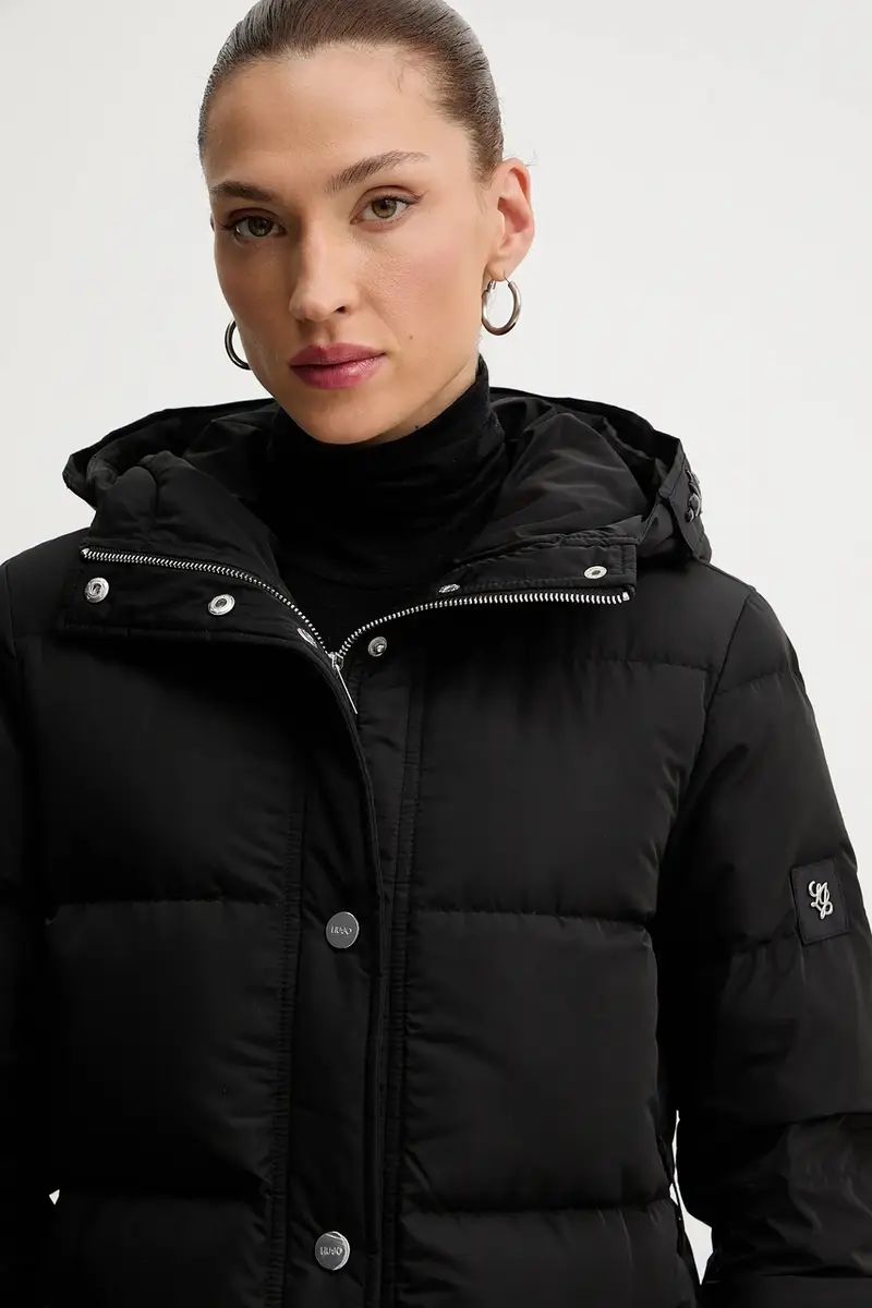 piumino colore nero MF5293 T3965 miniatura 4