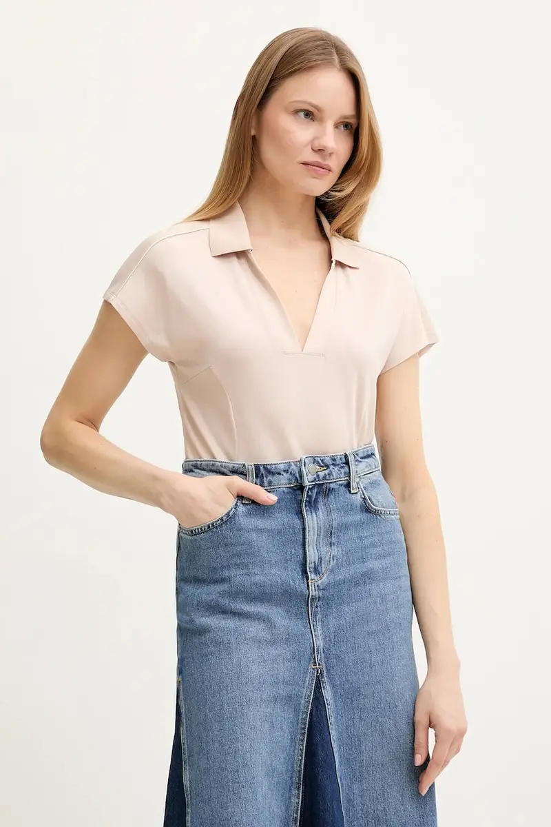 polo colore beige TA5183 J4883