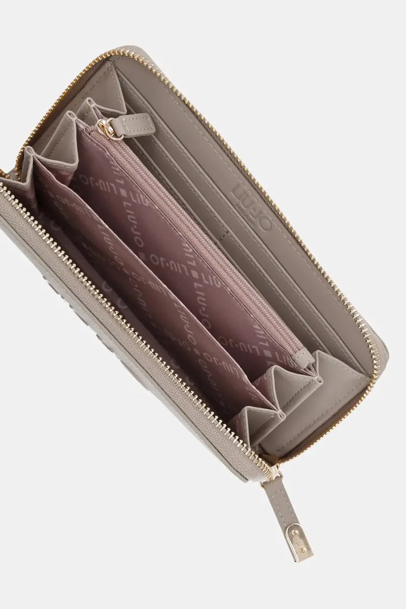 portafoglio donna colore beige AF5170.E0087 miniatura 4