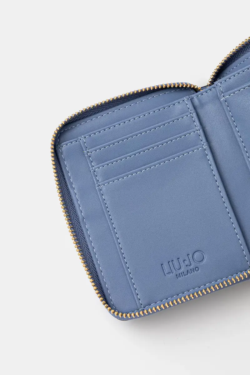 portafoglio donna colore blu AF5156.E0538 miniatura 3