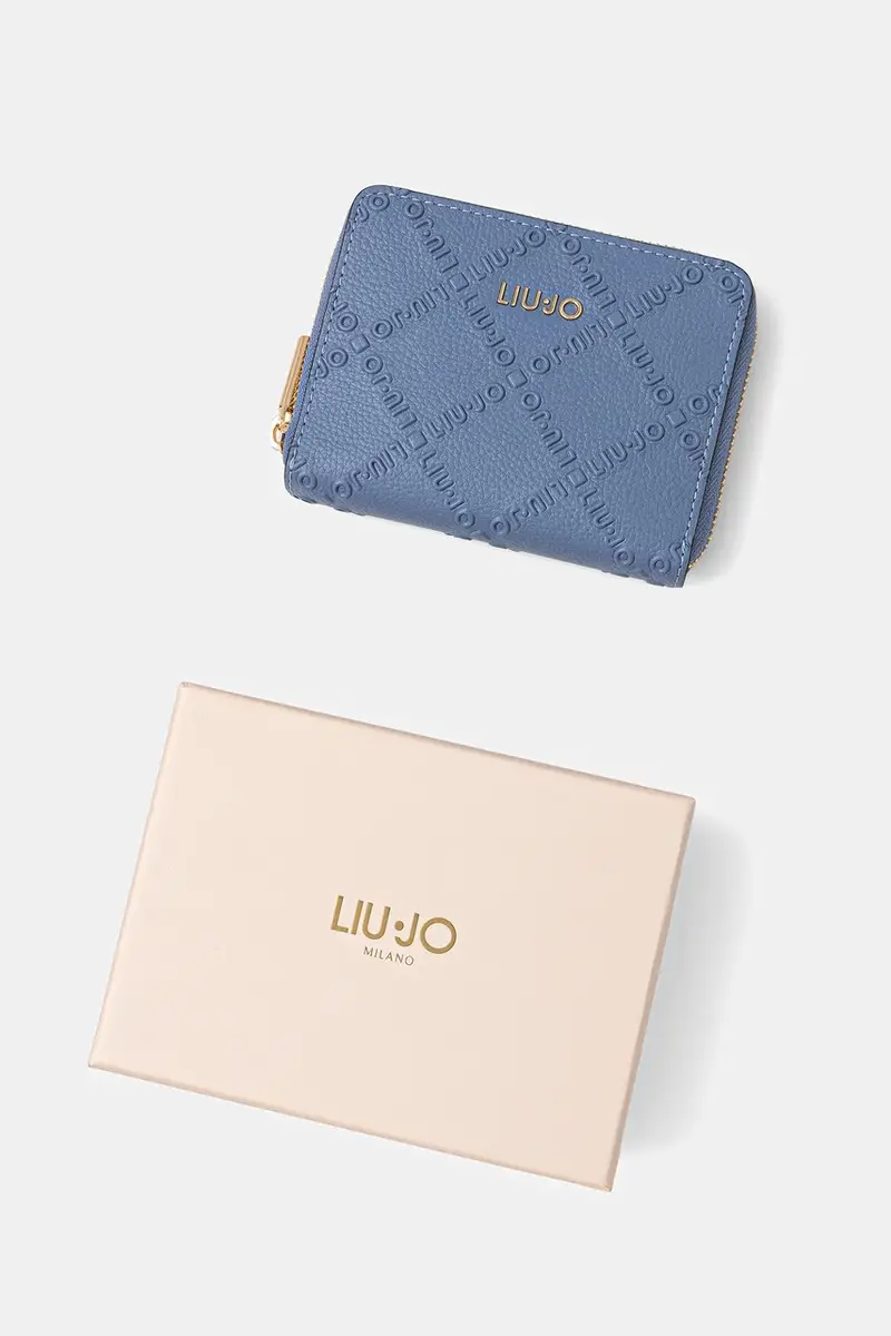 portafoglio donna colore blu AF5156.E0538 miniatura 4