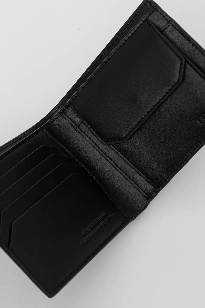 portafoglio in pelle uomo colore nero QF5206.P0371 miniatura 3