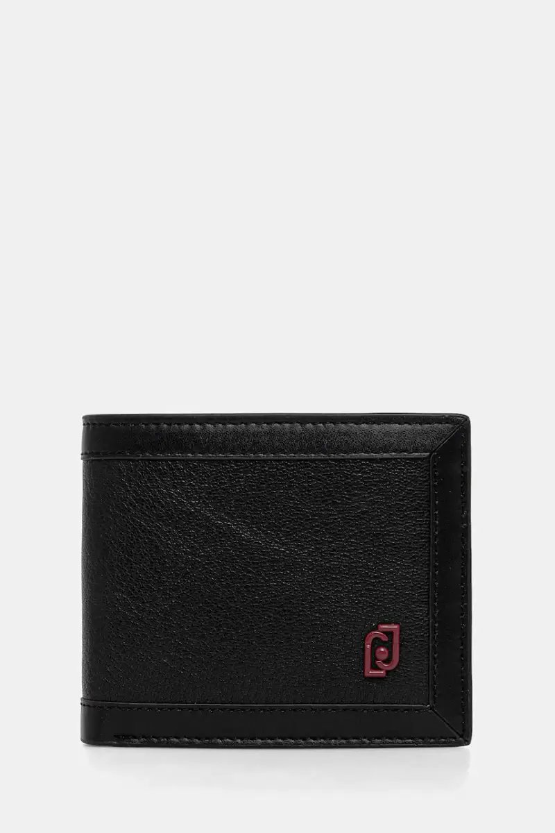 portafoglio in pelle uomo colore nero QF5206.P0371