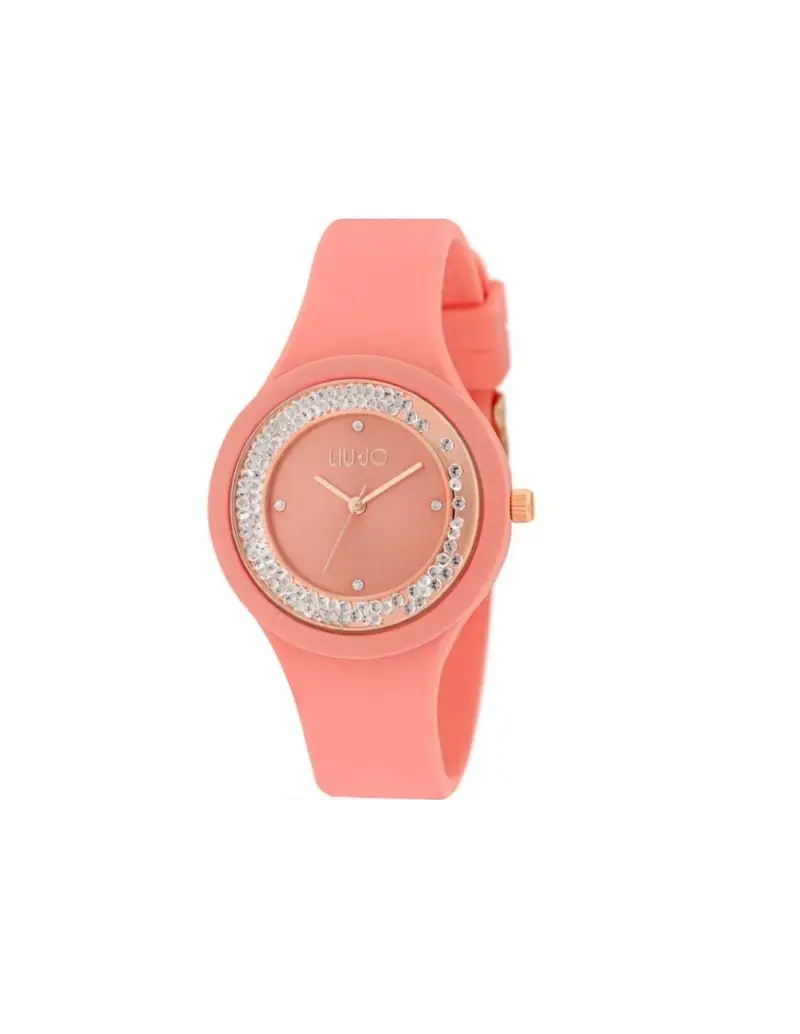 SALDI Orologio Liu-Jo LUXURY DANCING SPORT in Silicone - TLJ1422 Rose Gold Pesca