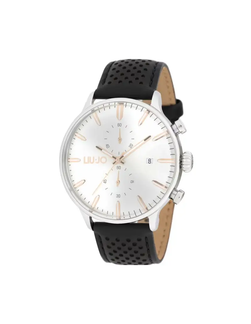 SALDI Orologio Uomo Liu-Jo LUXURY Function Silver pelle TLJ1851