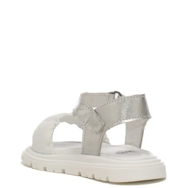Liu Jo sandali bimba terry 02 con cinturino white silver miniatura 2