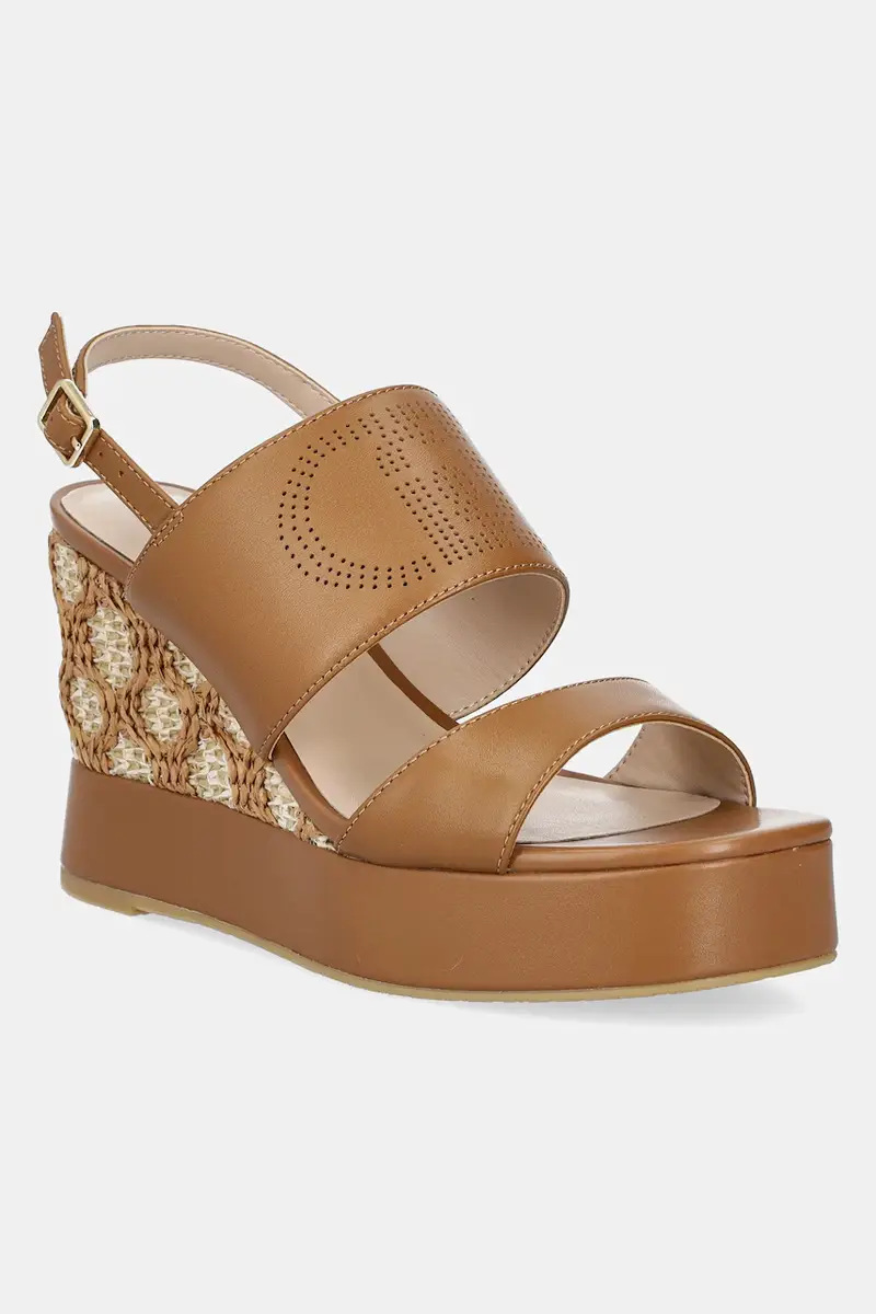 sandali in pelle KAREN 06 colore marrone SA5115P0102S1853