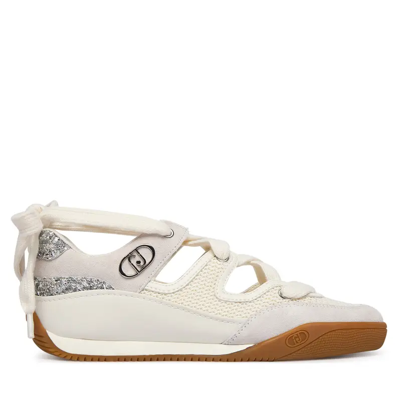 Liu Jo Sneakers Lewis 03 Écru Eleganti e Confortevoli