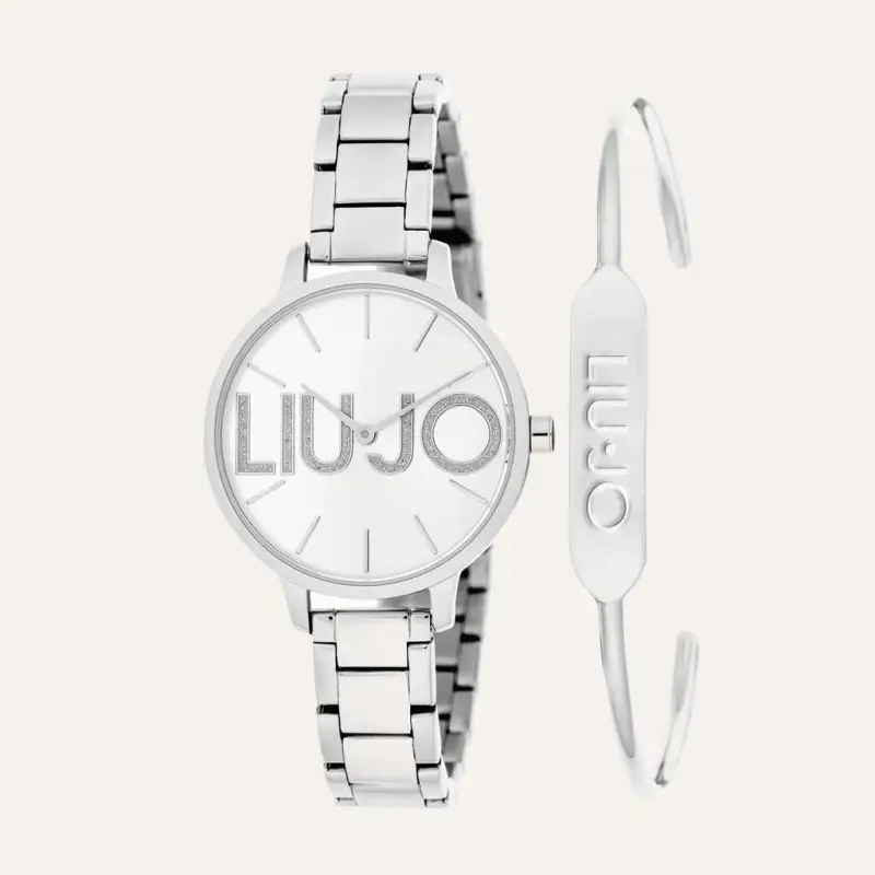 Set Orologio Al Quarzo Liu Jo Couple Tlj1284