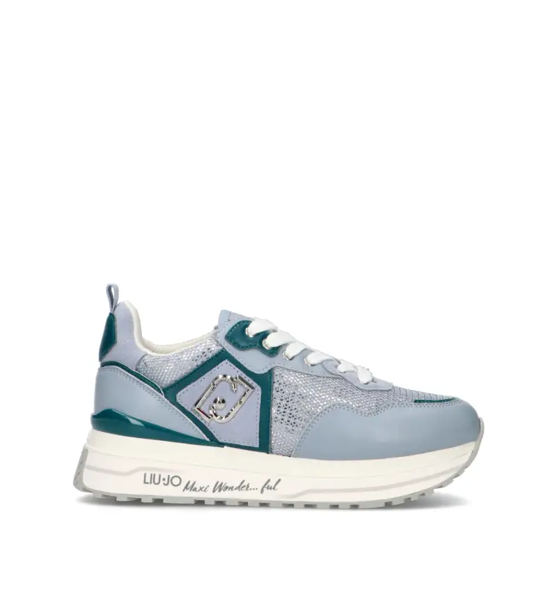 Sneaker donna azzurra Vario