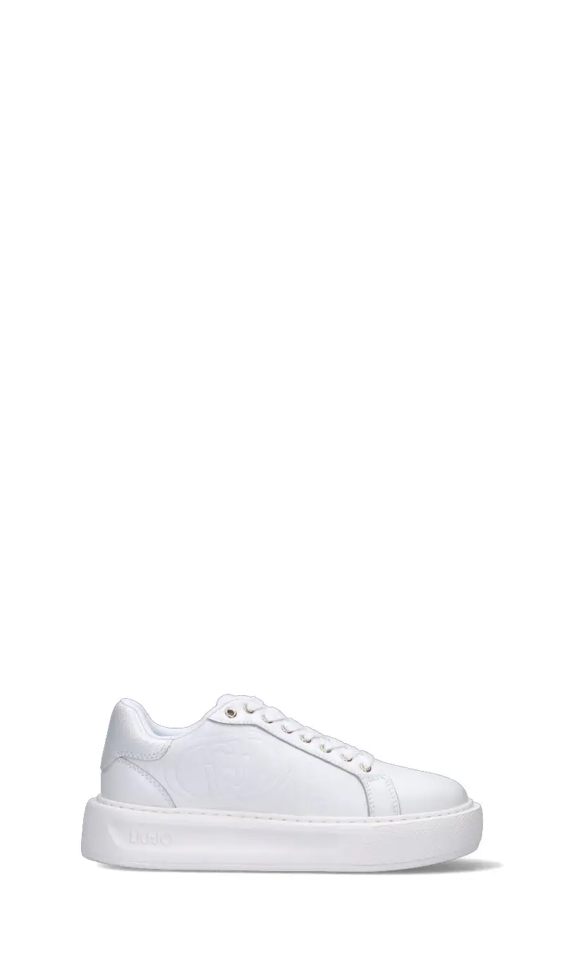 Sneaker donna bianca in pelle Vario