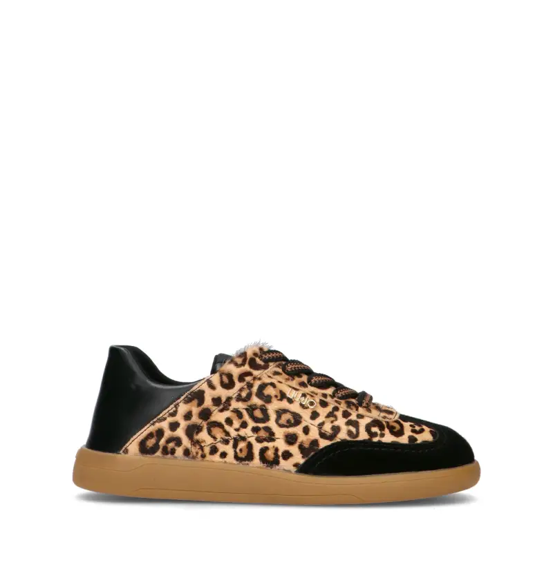 Sneaker donna maculata in cavallino Vario