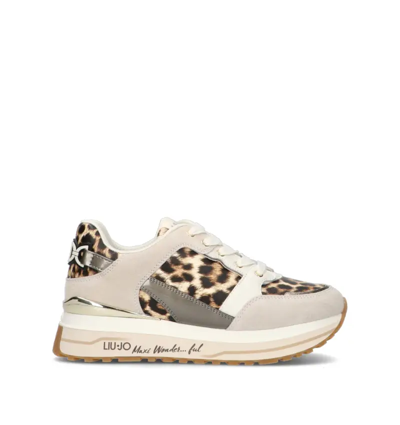 Sneaker donna maculata in cavallino Vario