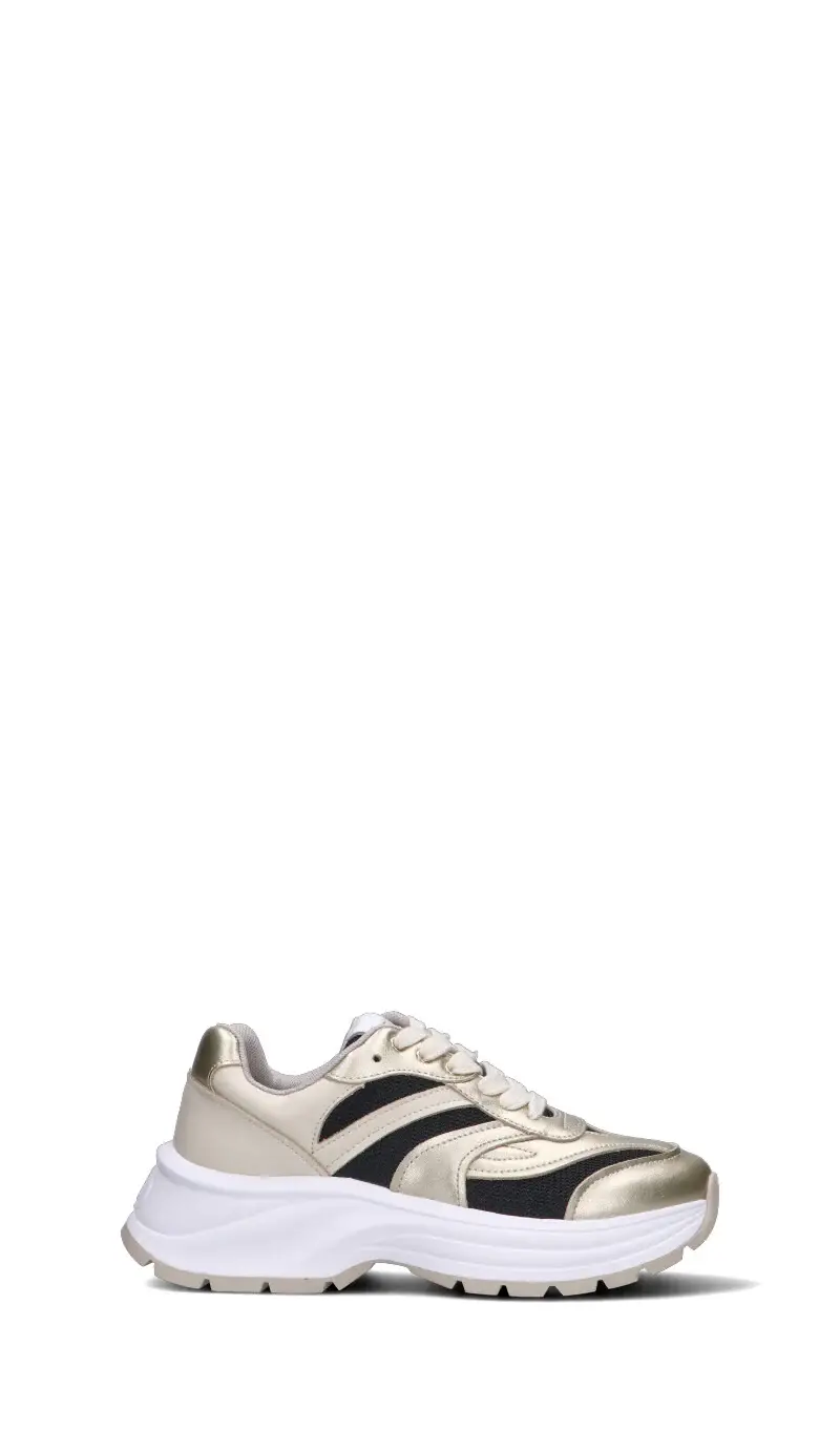 Sneaker donna oro Vario