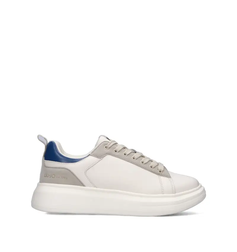 Sneaker uomo bianca/blu Vario