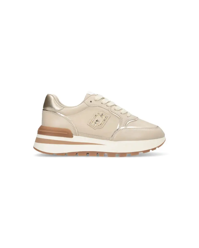 sneakers donna amazing 25 in pelle rope bf5049px BEIGE