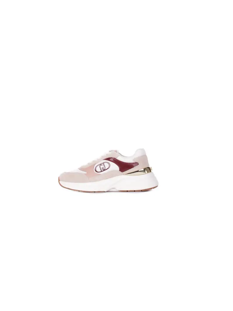Sneakers Donna LIU JO Beige bordeaux Lj01 01 sneaker cow