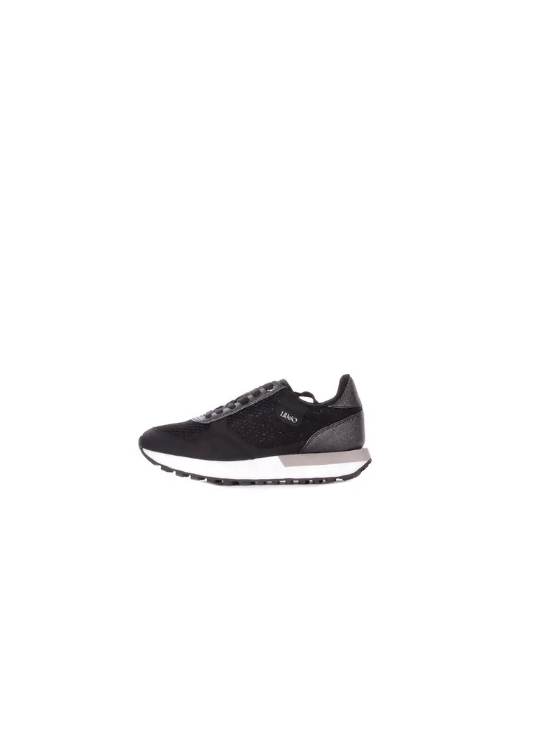 Sneakers Donna LIU JO Black Evelyn 915 sneak microfiber