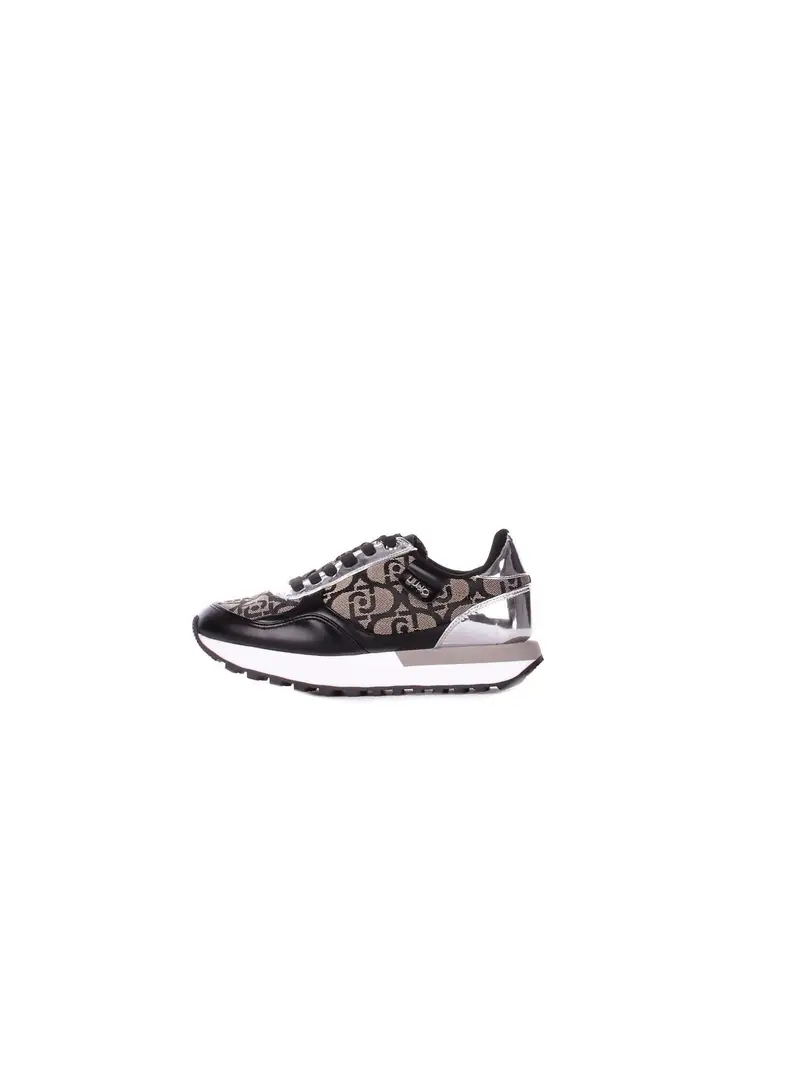 Sneakers Donna LIU JO Black Evelyn 915 sneaker spreding