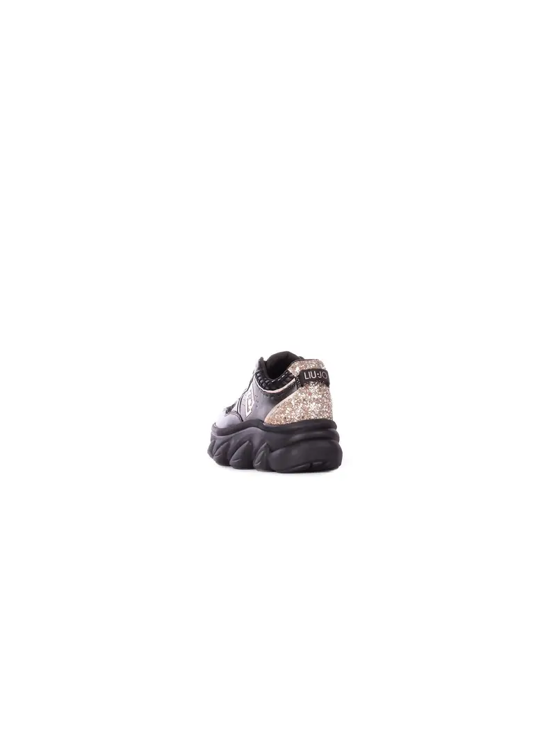 Sneakers Donna LIU JO Black Steffy 01 sneaker tumbled miniatura 2