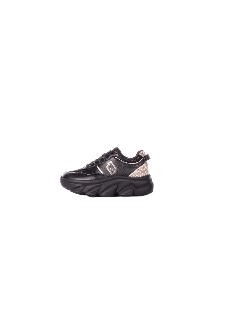 Sneakers Donna LIU JO Black Steffy 01 sneaker tumbled