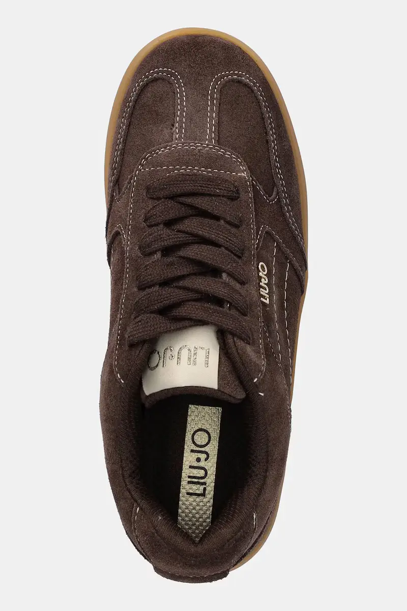 sneakers in camoscio CONNOR 01 donna colore marrone BF5069PX002S3830 miniatura 4