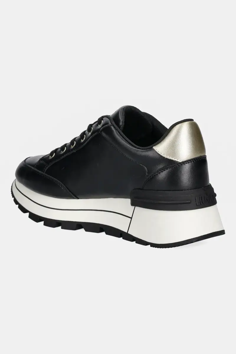 sneakers in pelle AMAZING donna colore nero BF5043PX026S1189 miniatura 3