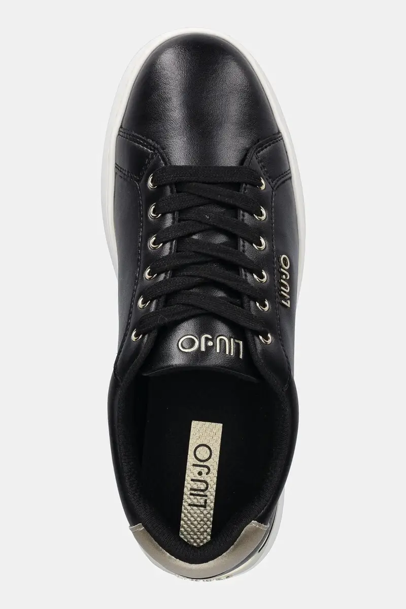 sneakers in pelle PRETTY 06 donna colore nero BF5041PX026S1189 miniatura 4