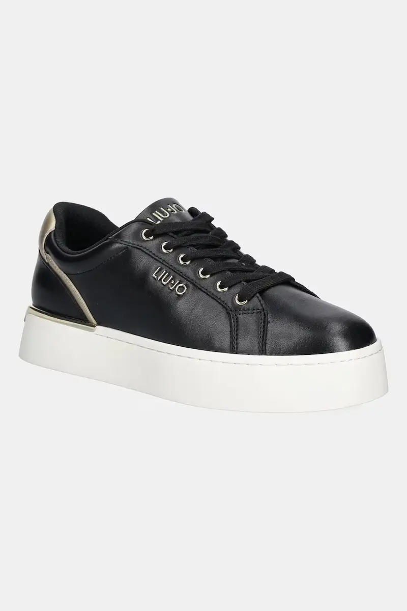 sneakers in pelle PRETTY 06 donna colore nero BF5041PX026S1189