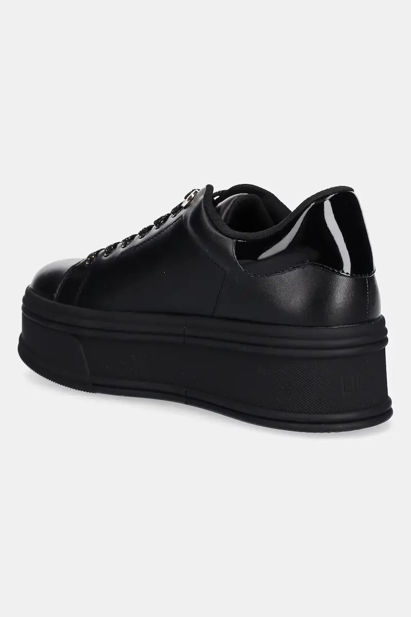 sneakers in pelle SELMA 16 donna colore nero BF5039PX53222222 miniatura 3