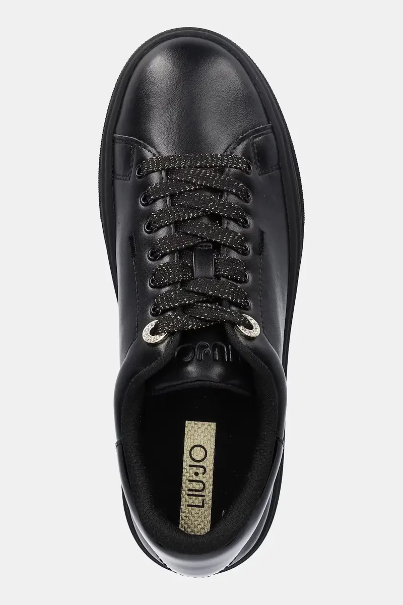 sneakers in pelle SELMA 16 donna colore nero BF5039PX53222222 miniatura 4