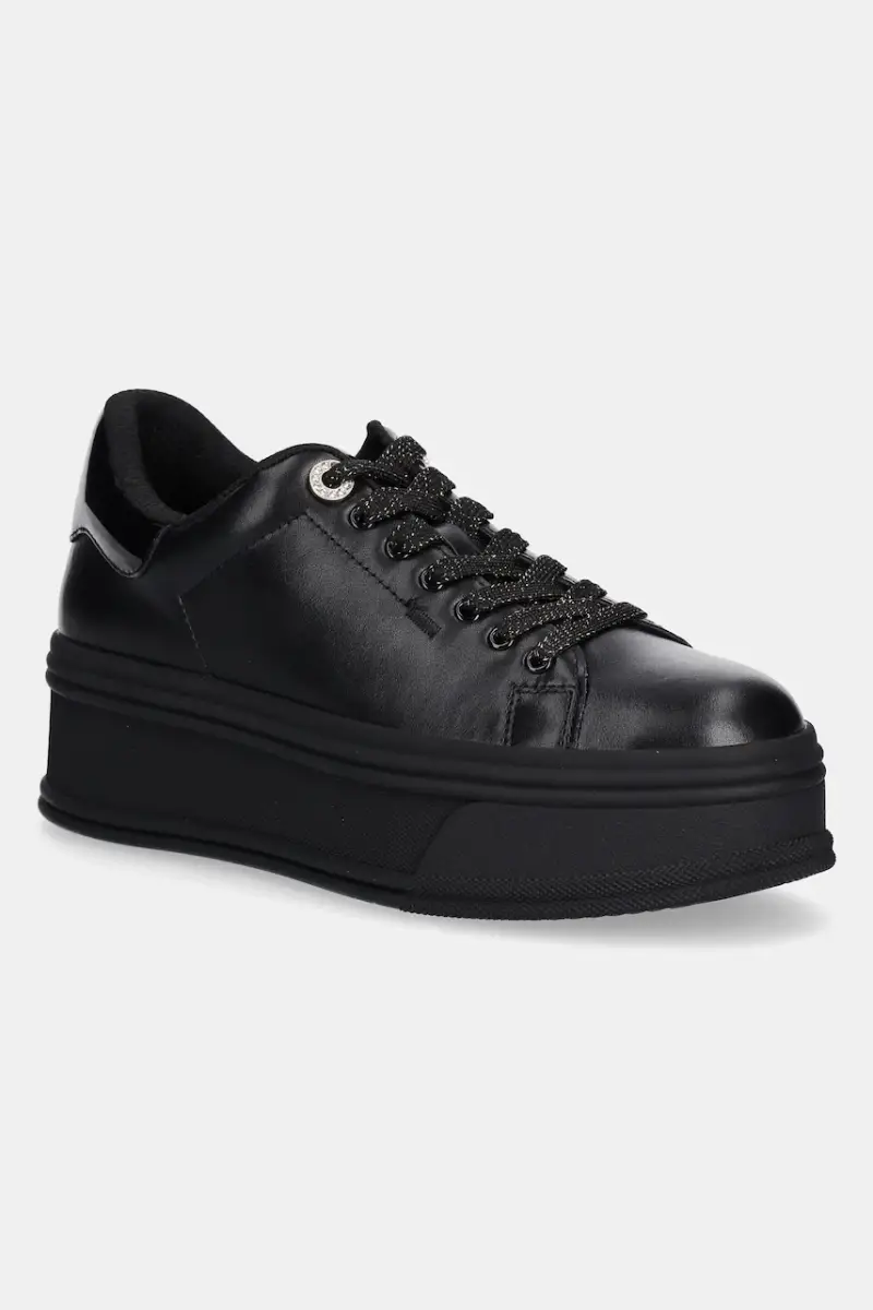 sneakers in pelle SELMA 16 donna colore nero BF5039PX53222222