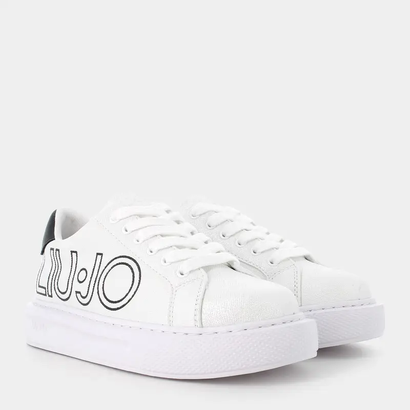 Sneakers Liu-jo da Bambina, bianco miniatura 2