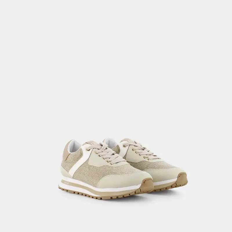 Sneakers Liu-jo da Donna, beige miniatura 2