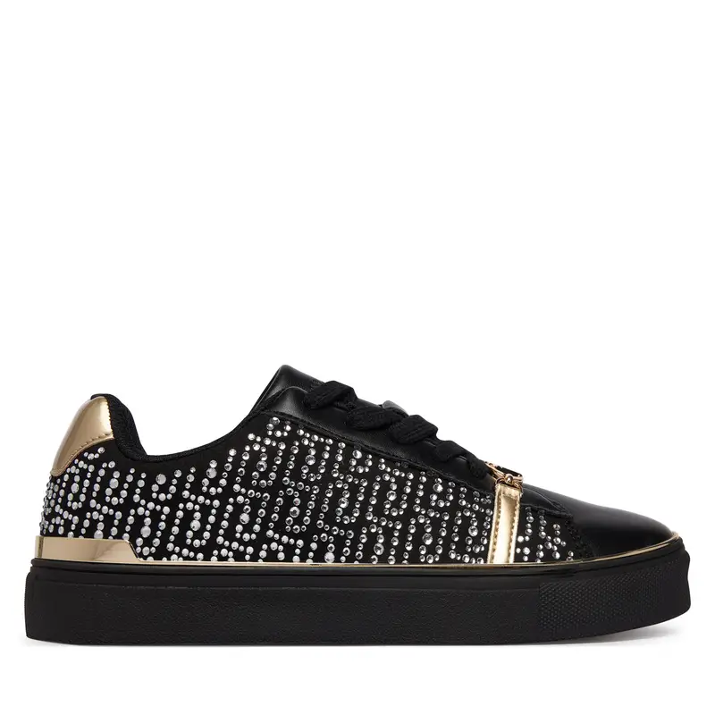 Liu Jo Sneakers Donna Kiki BA6059 TX522 Nero con Strass