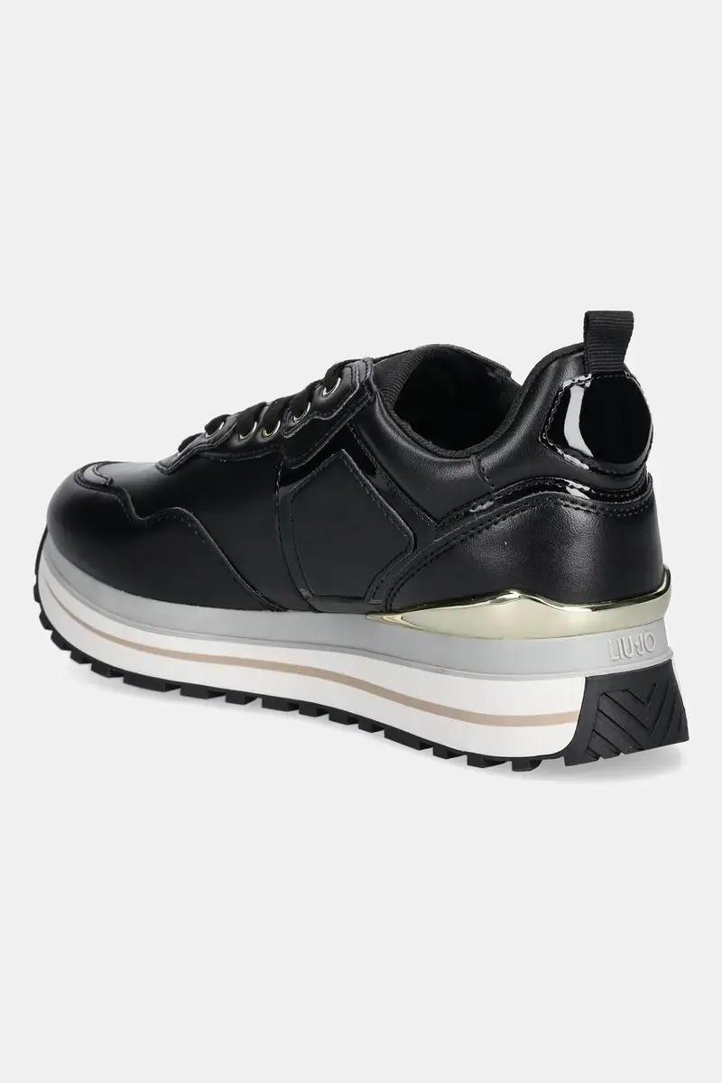 sneakers LIU JO MAXI WONDER 01 donna colore nero BF5009P010222222 miniatura 3