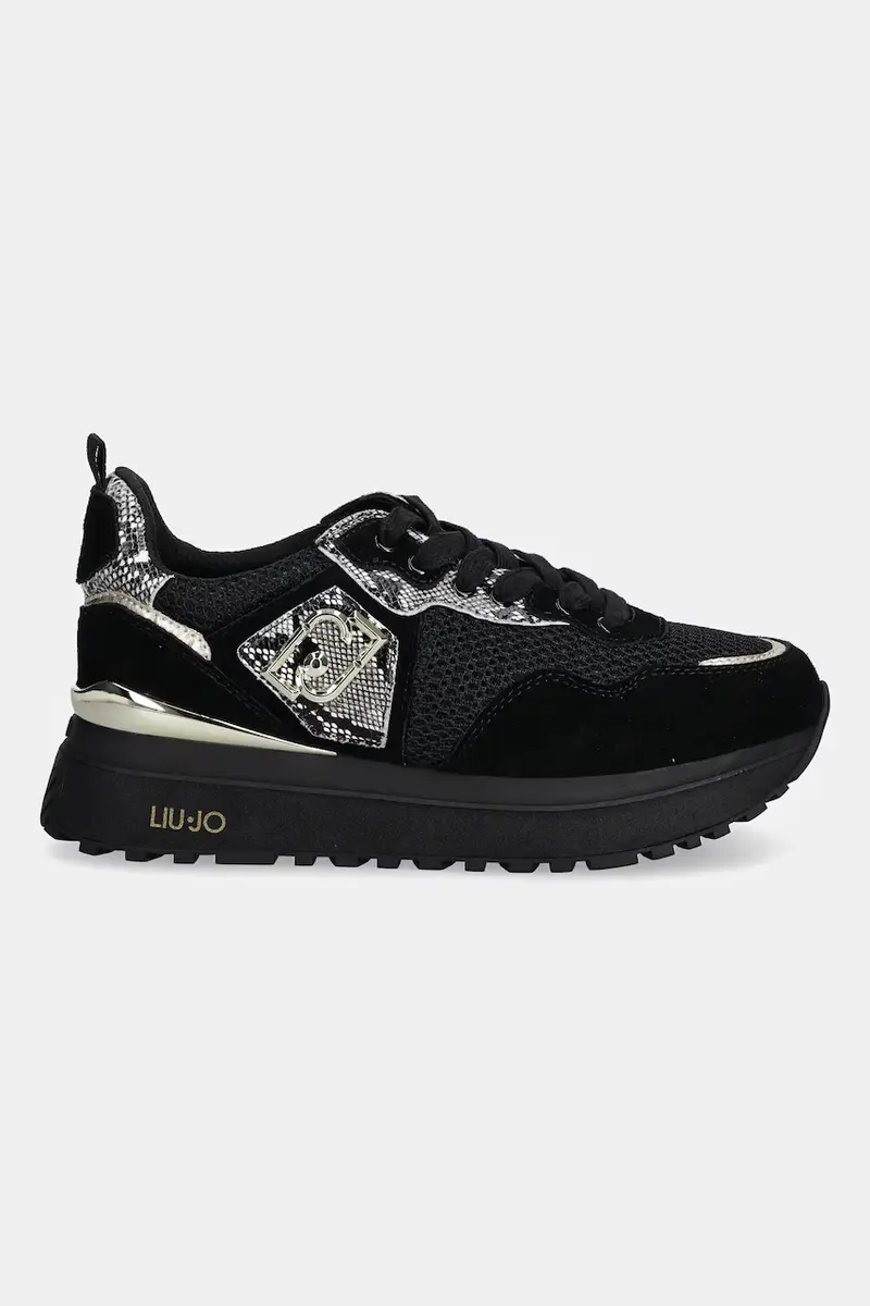 sneakers LIU JO MAXI WONDER 01 donna colore nero BF5009PX68422222 miniatura 2