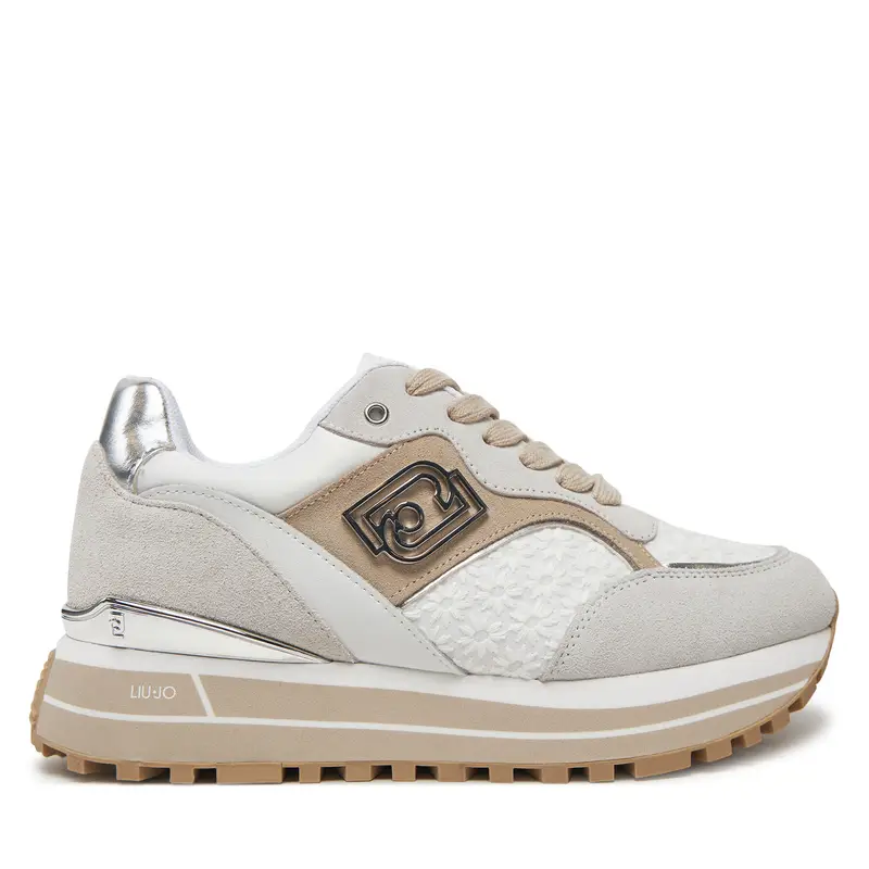 Sneakers Liu Jo Maxi Wonder 73 BA5015 PX542 Écru Écru