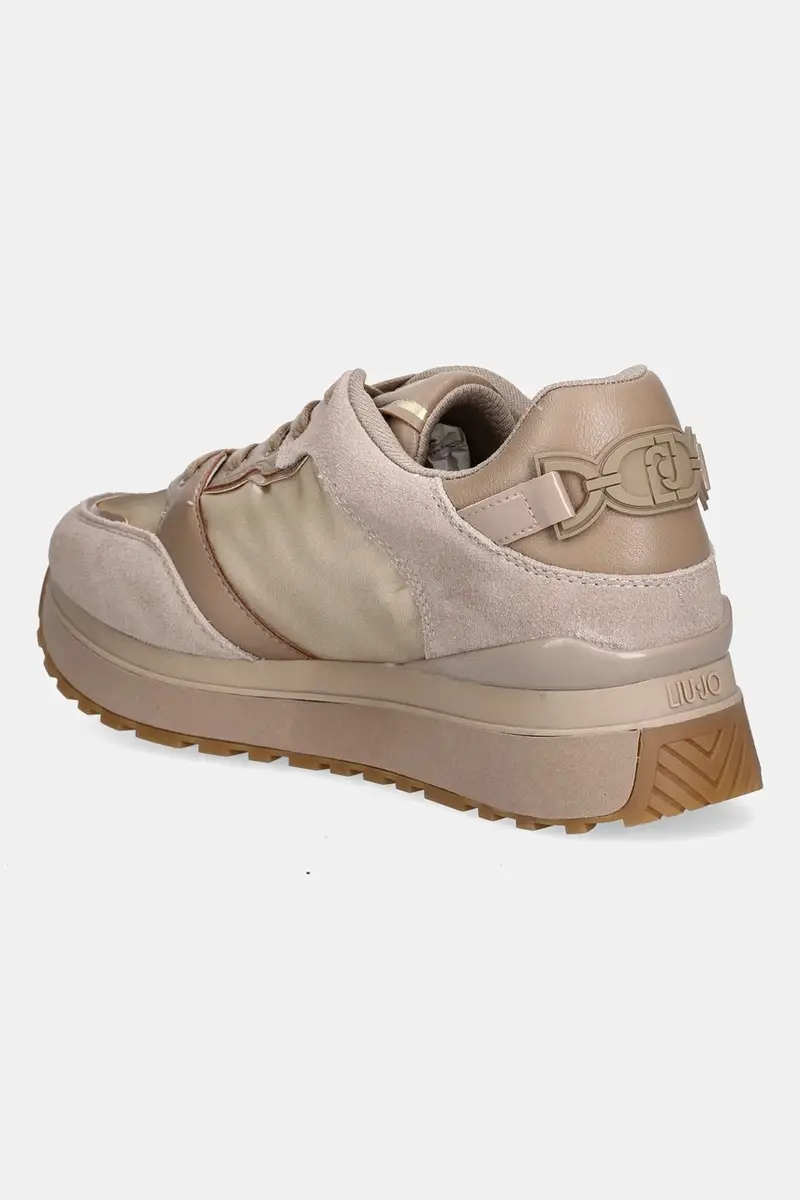 sneakers LIU JO MAXI WONDER 91 donna colore beige BF5005PX52251308 miniatura 3