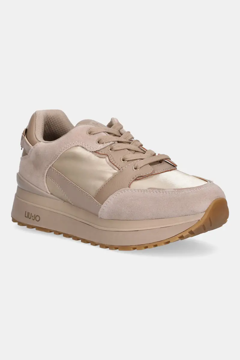 sneakers LIU JO MAXI WONDER 91 donna colore beige BF5005PX52251308