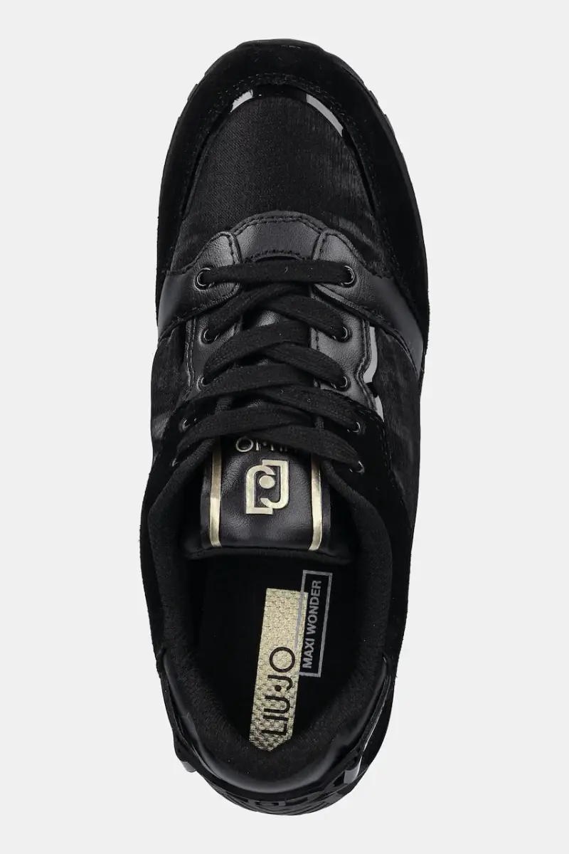 sneakers LIU JO MAXI WONDER 91 donna colore nero BF5005PX52222222 miniatura 4